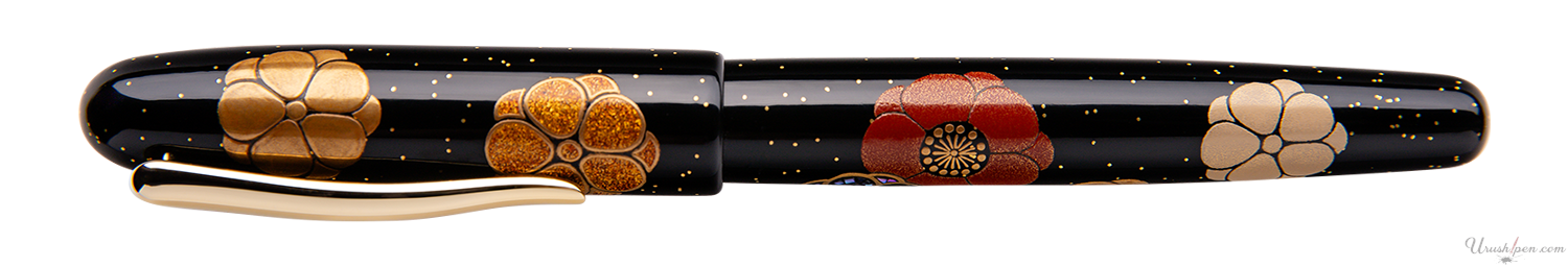 Danitrio Kamon Family Crest Maki-E on Hanryo Fountain Pen