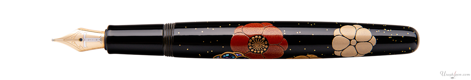 Danitrio Kamon Family Crest Maki-E on Hanryo Fountain Pen